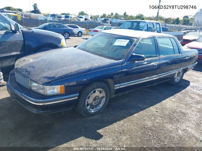 1996 Cadillac Deville VIN: 1G6KD52Y8TU298746 Lot: 40701737