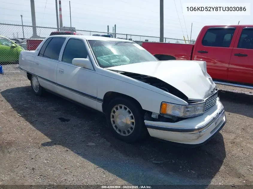 1996 Cadillac Deville VIN: 1G6KD52Y8TU303086 Lot: 42083908