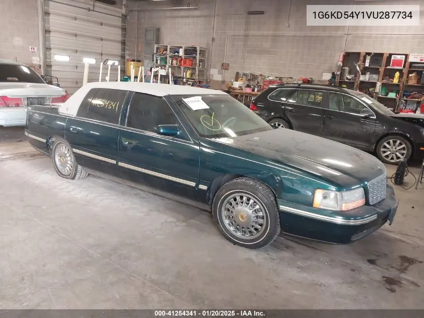 1997 Cadillac Deville Standard VIN: 1G6KD54Y1VU287734 Lot: 41254341