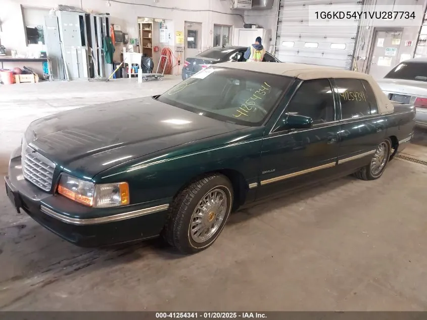 1997 Cadillac Deville Standard VIN: 1G6KD54Y1VU287734 Lot: 41254341