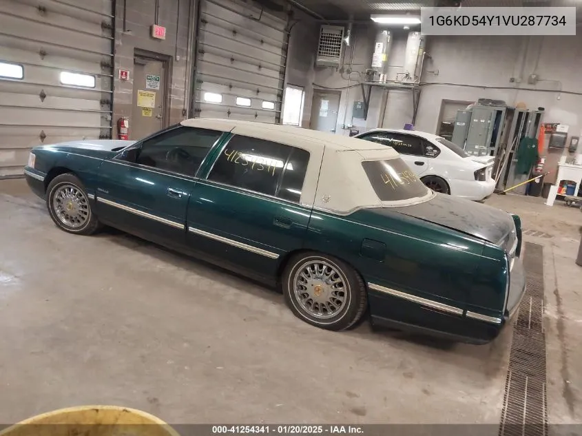 1997 Cadillac Deville Standard VIN: 1G6KD54Y1VU287734 Lot: 41254341