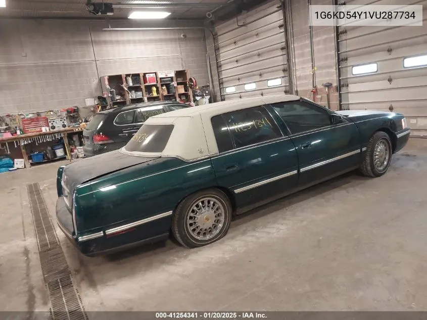 1997 Cadillac Deville Standard VIN: 1G6KD54Y1VU287734 Lot: 41254341