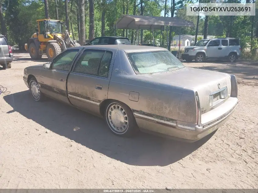 1997 Cadillac Deville Standard VIN: 1G6KD54YXVU263691 Lot: 42190515