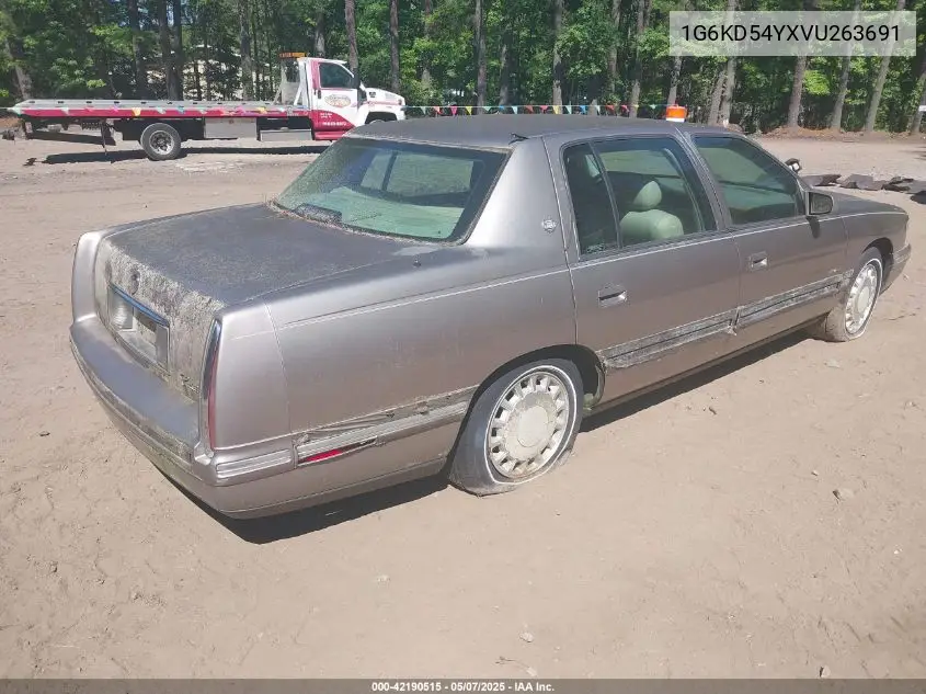 1997 Cadillac Deville Standard VIN: 1G6KD54YXVU263691 Lot: 42190515