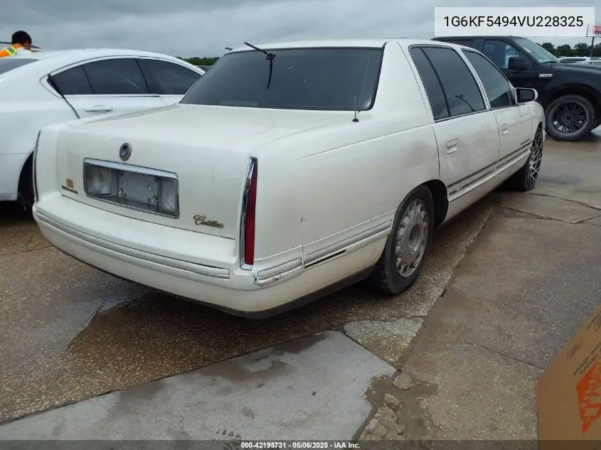 1997 Cadillac Deville Concours VIN: 1G6KF5494VU228325 Lot: 42195731