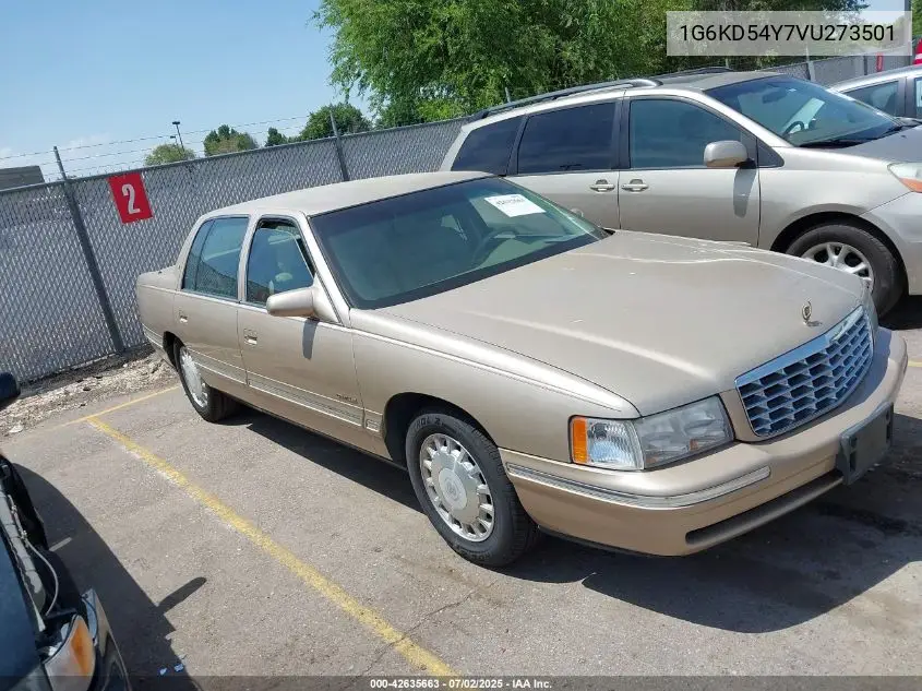 1997 Cadillac Deville Standard VIN: 1G6KD54Y7VU273501 Lot: 42635663