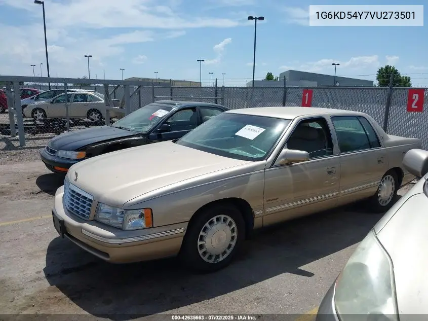 1997 Cadillac Deville Standard VIN: 1G6KD54Y7VU273501 Lot: 42635663