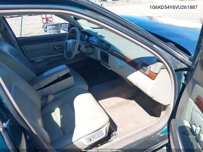 1997 Cadillac Deville VIN: 1G6KD54Y6VU261887 Lot: 42640683