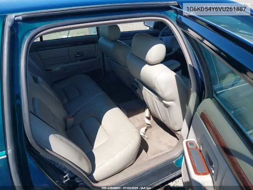 1997 Cadillac Deville VIN: 1G6KD54Y6VU261887 Lot: 42640683