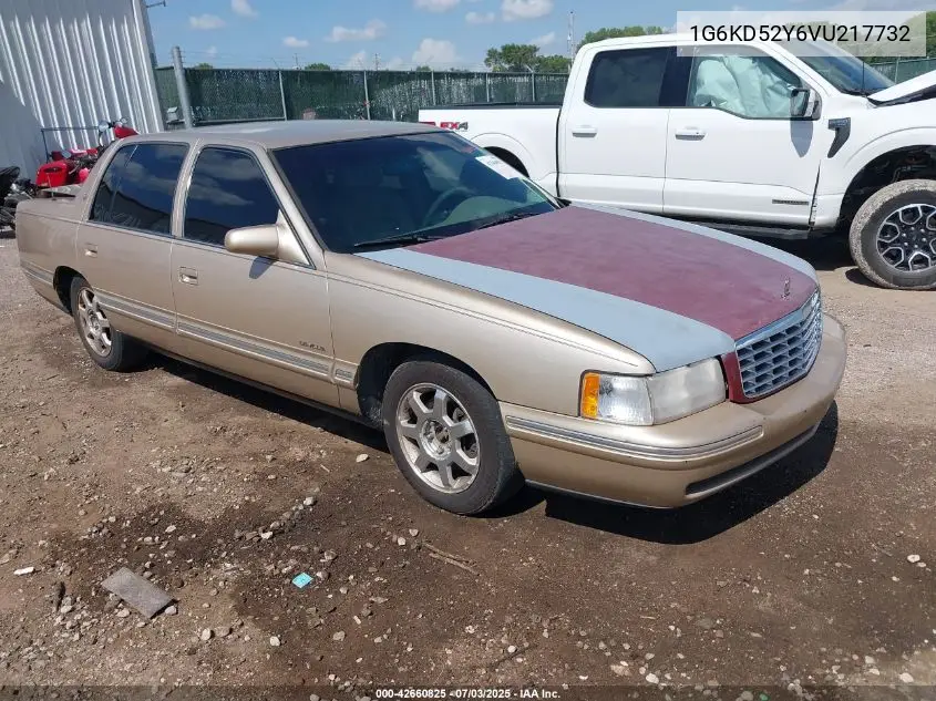1997 Cadillac Deville Standard VIN: 1G6KD52Y6VU217732 Lot: 42660825