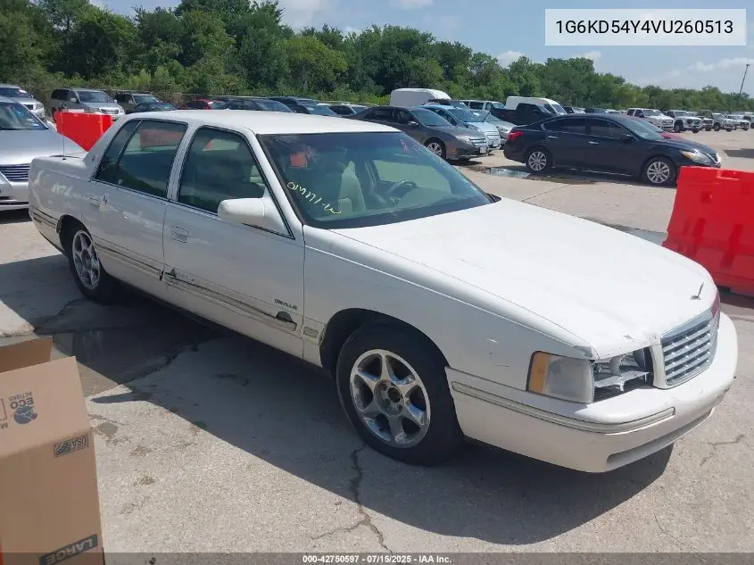 1997 Cadillac Deville Standard VIN: 1G6KD54Y4VU260513 Lot: 42750597