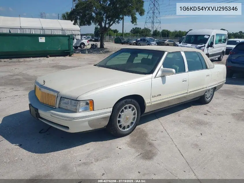 1997 Cadillac Deville Standard VIN: 1G6KD54YXVU295346 Lot: 42752256
