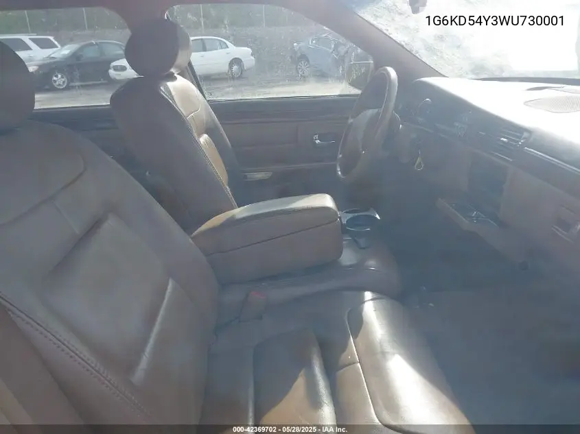1998 Cadillac Deville Standard VIN: 1G6KD54Y3WU730001 Lot: 42369702