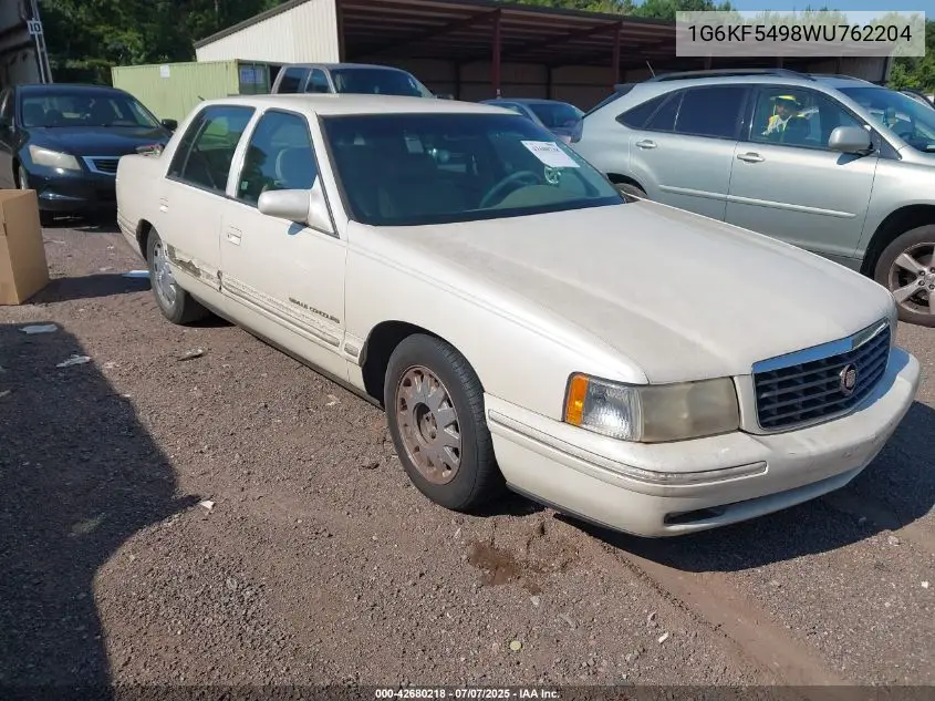 1998 Cadillac Deville Concours VIN: 1G6KF5498WU762204 Lot: 42680218