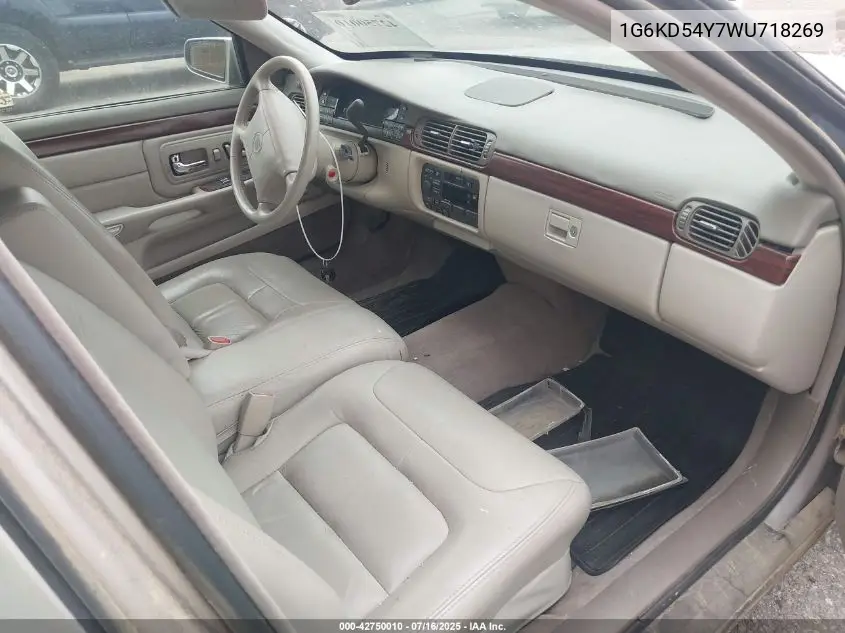 1998 Cadillac Deville Standard VIN: 1G6KD54Y7WU718269 Lot: 42750010