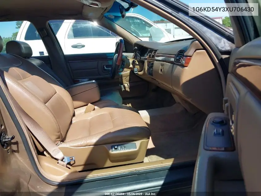 1999 Cadillac Deville Standard VIN: 1G6KD54Y3XU706430 Lot: 42190254