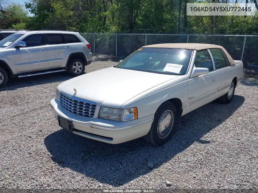 1999 Cadillac Deville Standard VIN: 1G6KD54Y5XU772445 Lot: 42224865
