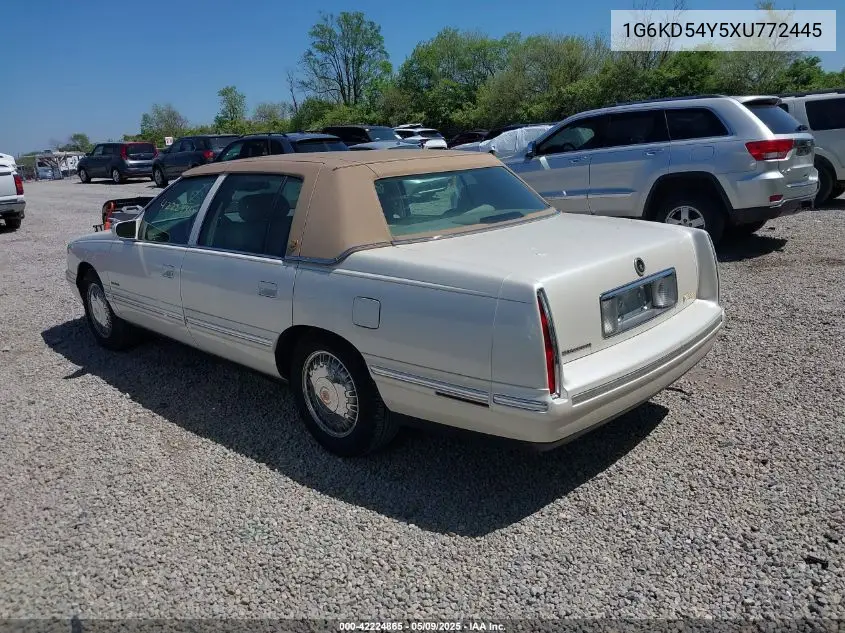 1999 Cadillac Deville Standard VIN: 1G6KD54Y5XU772445 Lot: 42224865