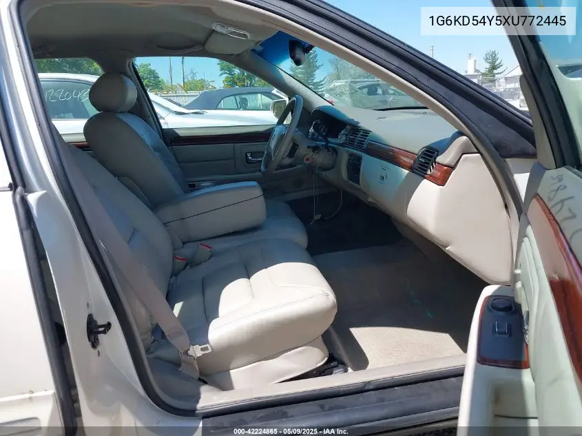 1999 Cadillac Deville Standard VIN: 1G6KD54Y5XU772445 Lot: 42224865