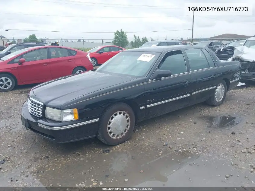 1999 Cadillac Deville Standard VIN: 1G6KD54Y6XU716773 Lot: 42519410