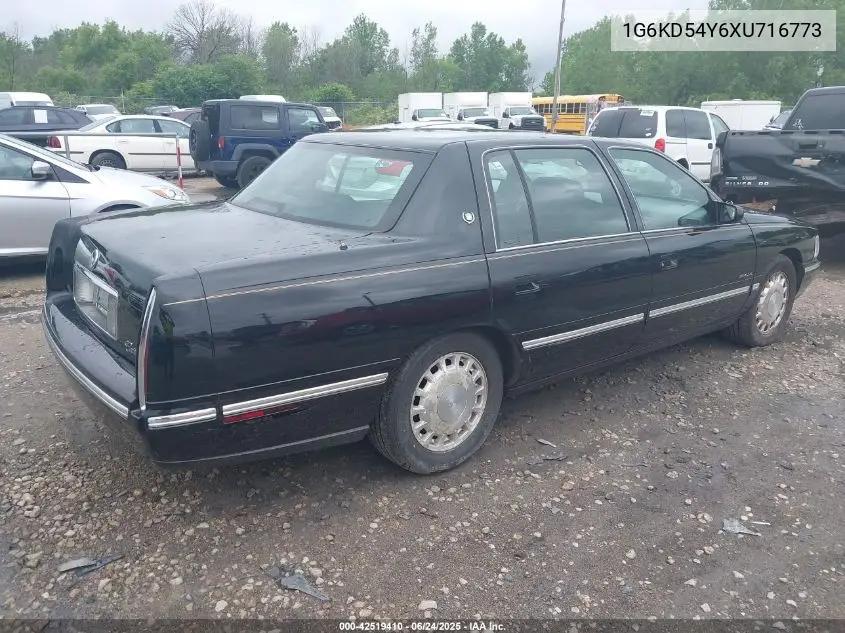 1999 Cadillac Deville Standard VIN: 1G6KD54Y6XU716773 Lot: 42519410