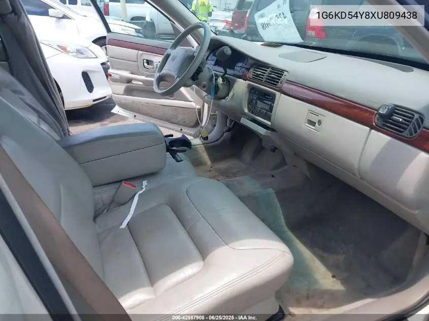 1999 Cadillac Deville Standard VIN: 1G6KD54Y8XU809438 Lot: 42587908