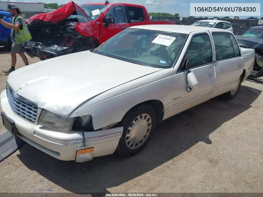 1999 Cadillac Deville Standard VIN: 1G6KD54Y4XU784330 Lot: 42624602