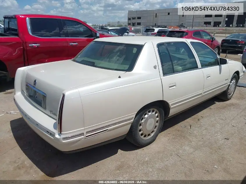 1999 Cadillac Deville Standard VIN: 1G6KD54Y4XU784330 Lot: 42624602