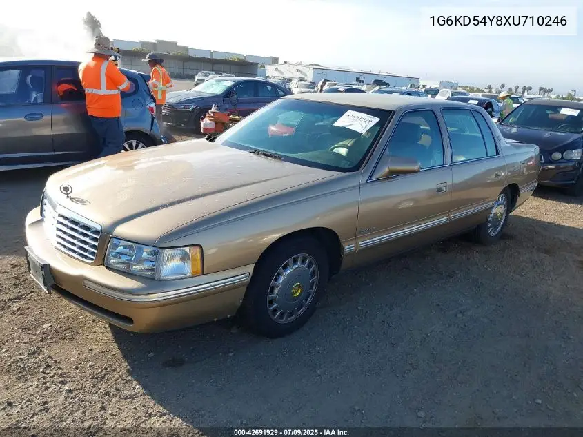 1999 Cadillac Deville Standard VIN: 1G6KD54Y8XU710246 Lot: 42691929