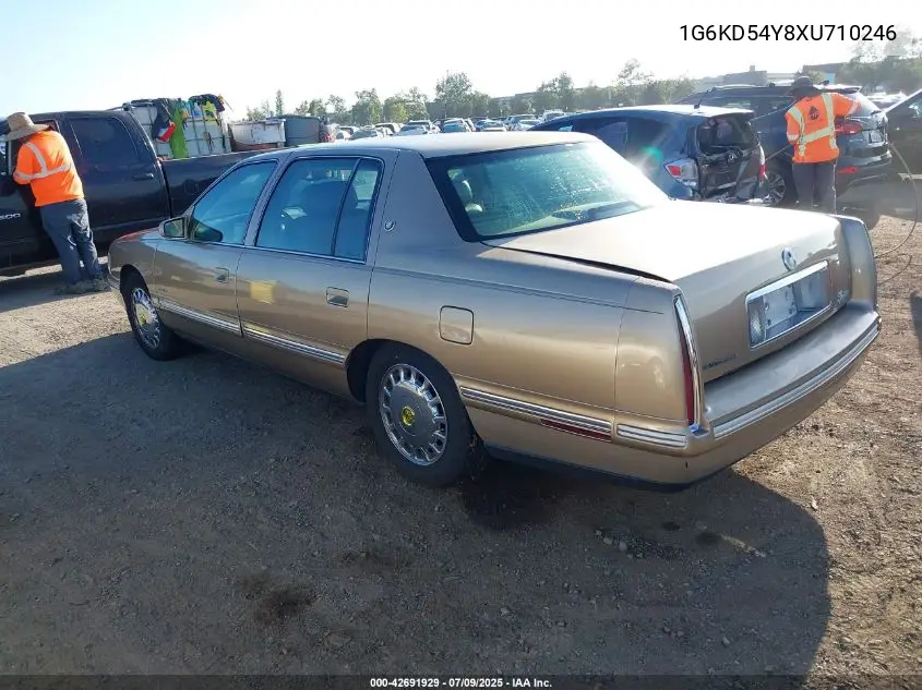 1999 Cadillac Deville Standard VIN: 1G6KD54Y8XU710246 Lot: 42691929