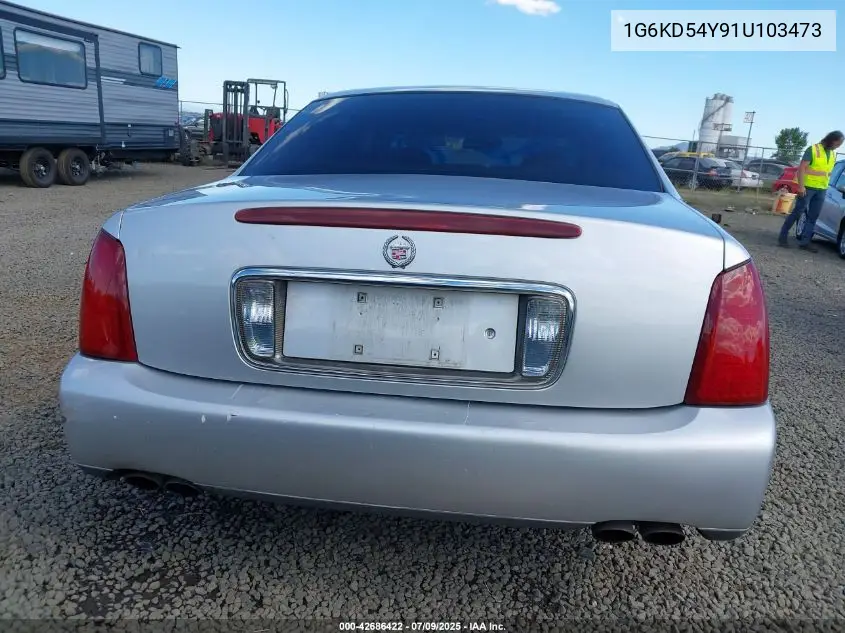 2001 Cadillac Deville Standard W/W20 VIN: 1G6KD54Y91U103473 Lot: 42686422