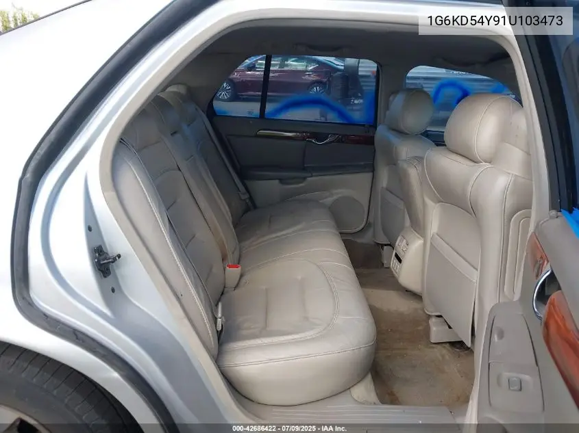 2001 Cadillac Deville Standard W/W20 VIN: 1G6KD54Y91U103473 Lot: 42686422