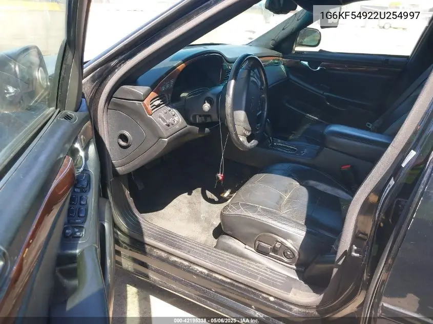 2002 Cadillac Deville Dts VIN: 1G6KF54922U254997 Lot: 42195338