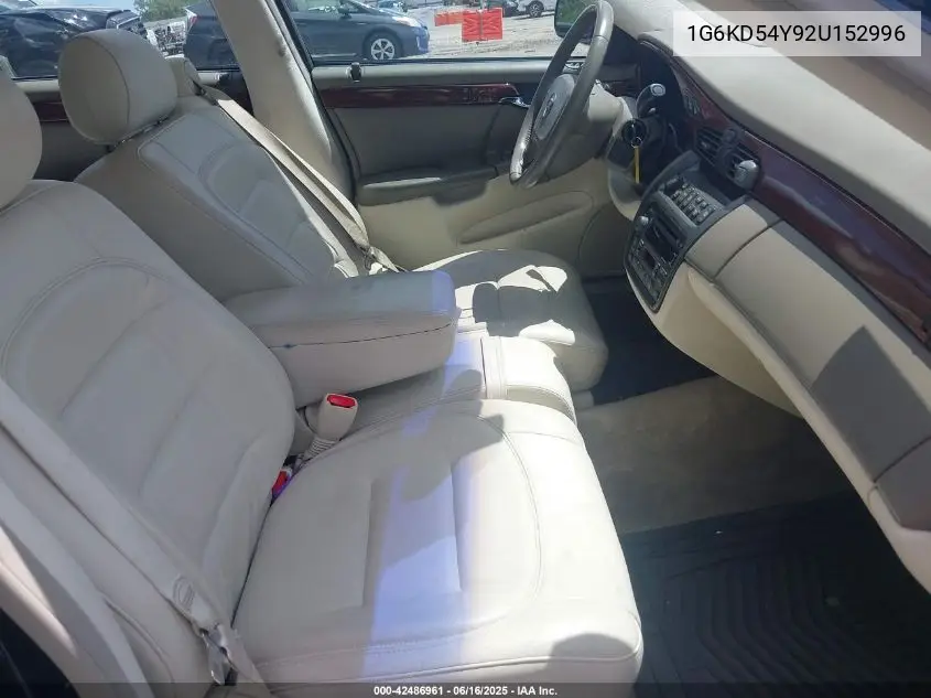 2002 Cadillac Deville Standard VIN: 1G6KD54Y92U152996 Lot: 42486961