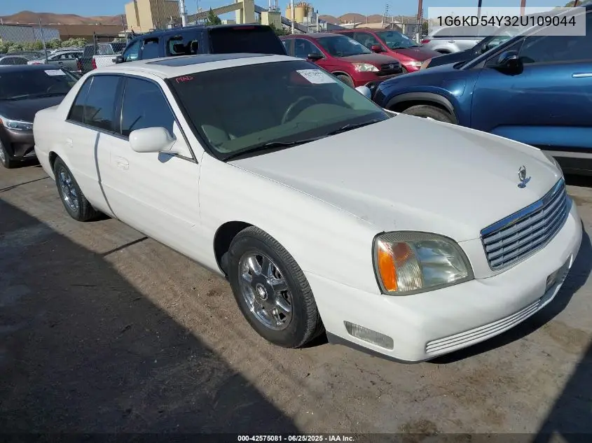 2002 Cadillac Deville Standard VIN: 1G6KD54Y32U109044 Lot: 42575081