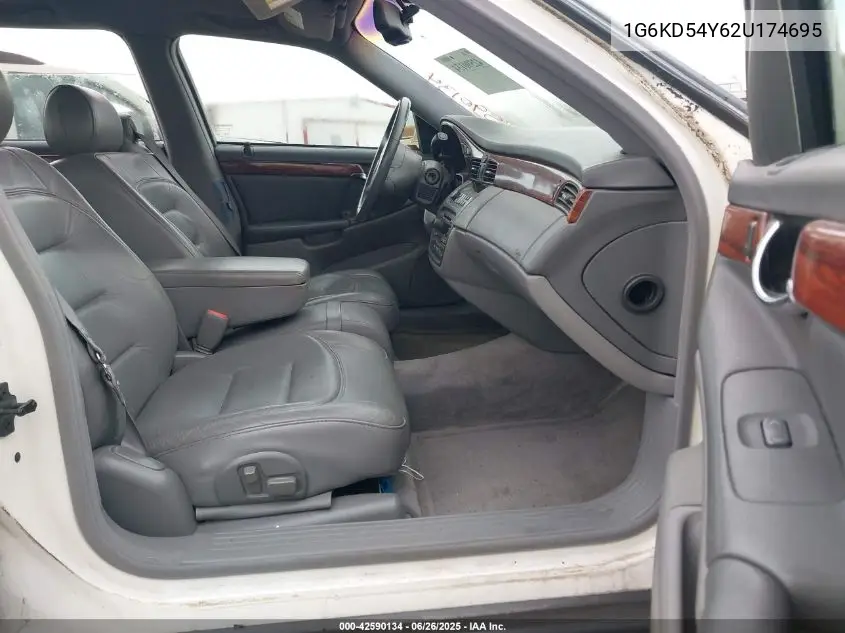 2002 Cadillac Deville VIN: 1G6KD54Y62U174695 Lot: 42590134
