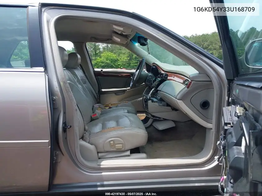 2003 Cadillac Deville Standard VIN: 1G6KD54Y33U168709 Lot: 42197430