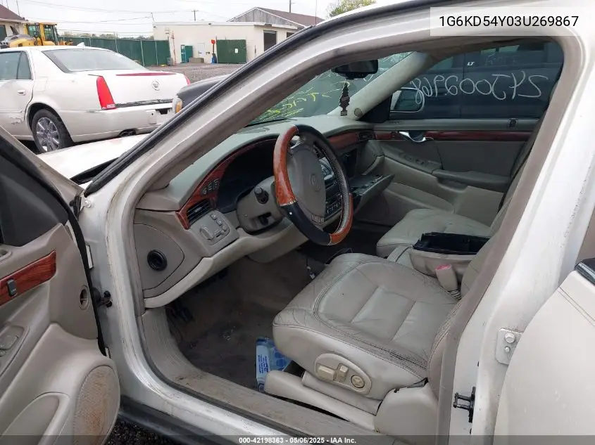 2003 Cadillac Deville Standard VIN: 1G6KD54Y03U269867 Lot: 42198363