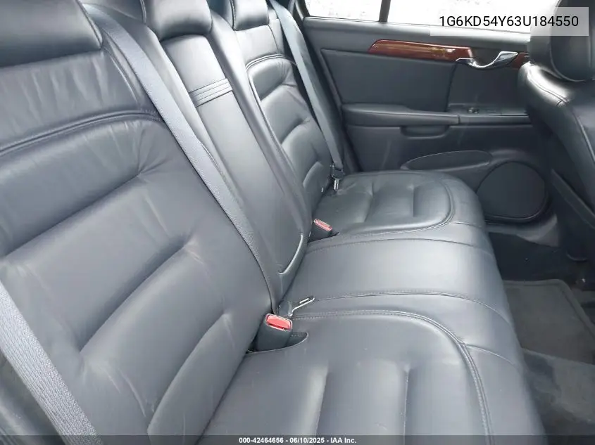 2003 Cadillac Deville Standard VIN: 1G6KD54Y63U184550 Lot: 42464656