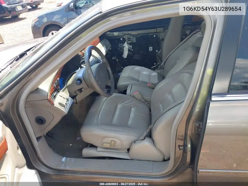 2003 Cadillac Deville Standard VIN: 1G6KD54Y63U289654 Lot: 42600003