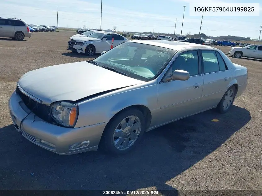 2004 Cadillac Deville Dts VIN: 1G6KF57964U199825 Lot: 30062455