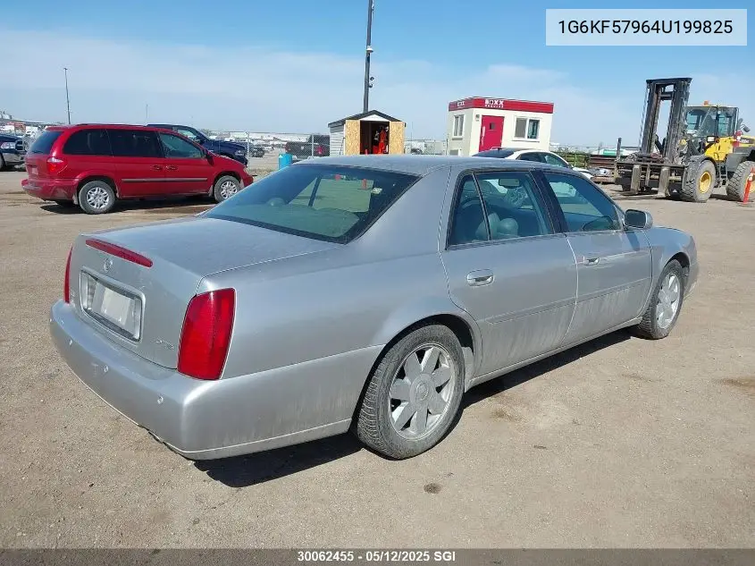2004 Cadillac Deville Dts VIN: 1G6KF57964U199825 Lot: 30062455