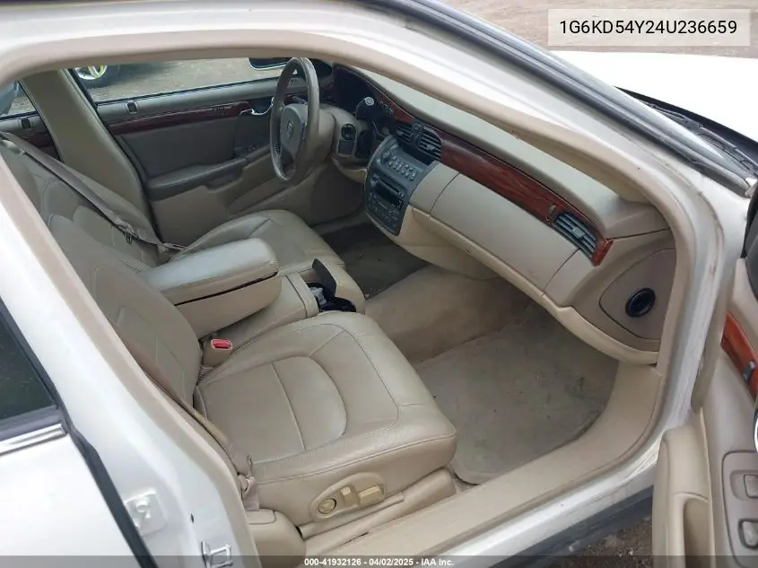 2004 Cadillac Deville Standard VIN: 1G6KD54Y24U236659 Lot: 41932126