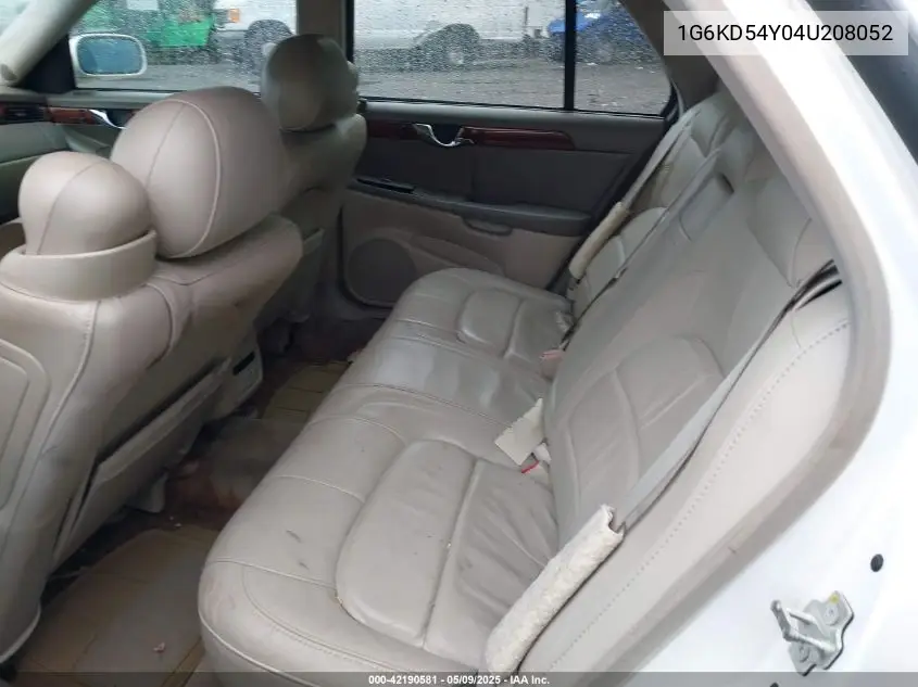 2004 Cadillac Deville Standard VIN: 1G6KD54Y04U208052 Lot: 42190581