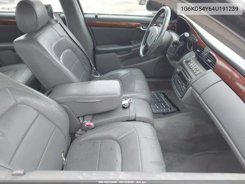 2004 Cadillac Deville Standard VIN: 1G6KD54Y64U191239 Lot: 42232480