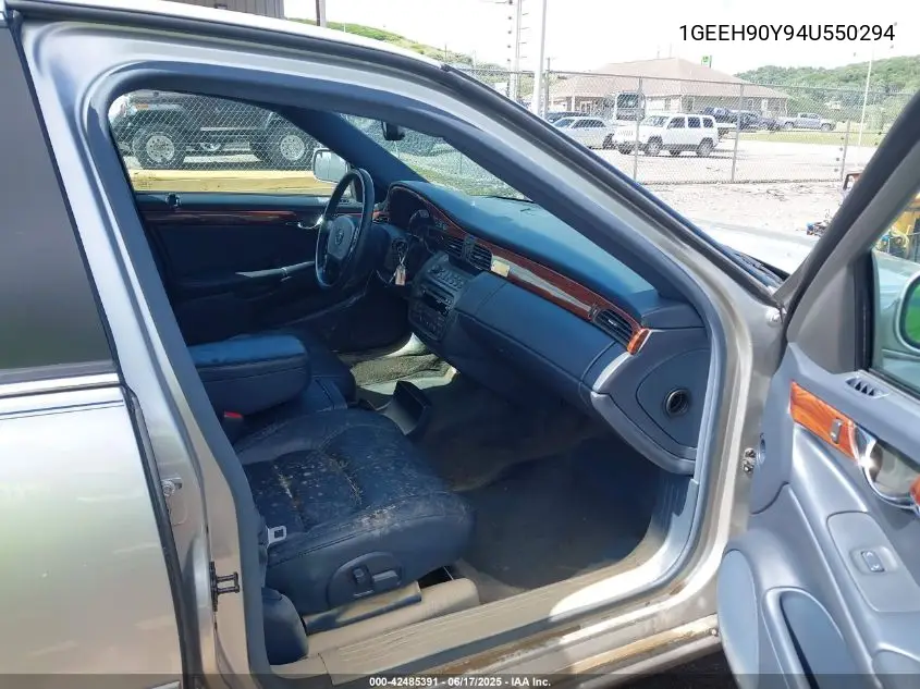 2004 Cadillac Deville Standard VIN: 1GEEH90Y94U550294 Lot: 42485391