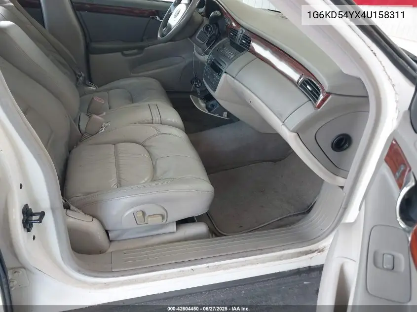2004 Cadillac Deville Standard VIN: 1G6KD54YX4U158311 Lot: 42604450