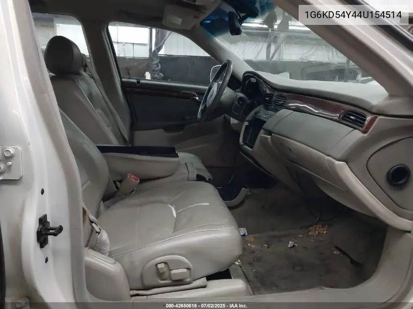 2004 Cadillac Deville Standard VIN: 1G6KD54Y44U154514 Lot: 42650816