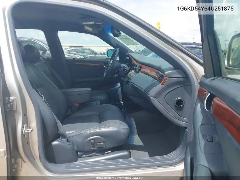 2004 Cadillac Deville Standard VIN: 1G6KD54Y64U251875 Lot: 42669273