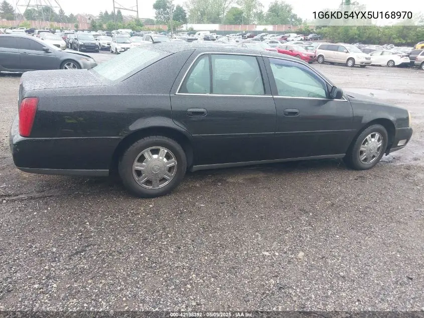 2005 Cadillac Deville Standard VIN: 1G6KD54YX5U168970 Lot: 42198392